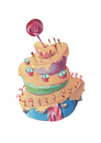 Cartoon: Candy-House (small) by Lissy tagged candy,süßigkeiten,bunt,lecker,essen,lollie,zuckerstange