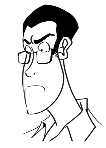 Cartoon: AVGN Caricature (medium) by BDTXIII tagged avgn