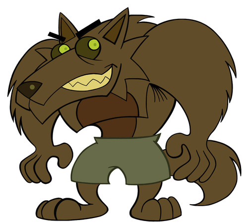 Cartoon: Werewolf cartoon (medium) by BDTXIII tagged werewolf,cartoon