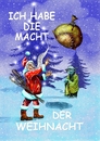 Cartoon: Euch allen ein Frohes Fest ! (small) by petwall tagged weihnachten,weihnachtsmann,joda