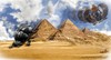 Cartoon: Future in the past_Power Symbols (small) by LuciD tagged freedom,egypt,symbols,pyramid,scarabeus,future,in,the,past,lucido5,surrelism,times,art,nature,creation,god,zodiac,love,peace,humor,world,fasion,sport,music,real,animals,happy,holy,drawings,cartoon,pictures,photo,cool,mony,football,life,live,sky,flower,lig