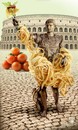 Cartoon: Spagetti AugustusCaesarImperator (small) by LuciD tagged spagetti augustus caesar imperator et circenses contrasts pizzapitch panem via con pomodoro colosseum gladiator circus lucido5 surrelism times art nature creation god divin zodiac love peace humor world fasion sport music real animals happy holy drawings 