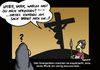 Cartoon: So wars (small) by Marcus Trepesch tagged jesus,funnie,religion,bible,cartoon