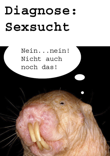 Cartoon: Diagnose SEXSUCHT (medium) by Ludwig tagged sexsucht,krankheit,sucht