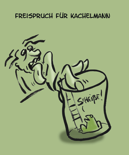 Cartoon: Kachelmann ist frei! (medium) by Ludwig tagged kachelmann,freispruch,vergewaltigung,wetter,jörg