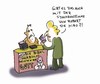 Cartoon: Höre auf Gott! (small) by Ludwig tagged gott,bibel,hörbuch,cd,robert,de,niro,buchandel,buch