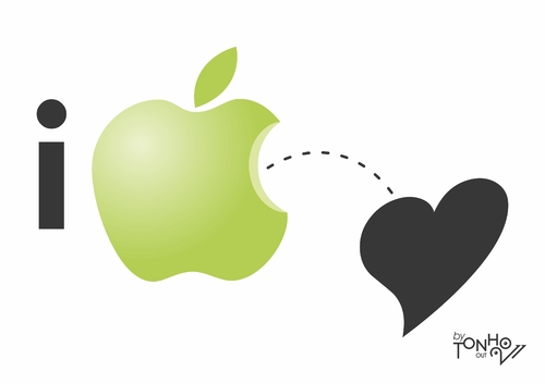 Cartoon: Steve Jobs (medium) by Tonho tagged jobs,steve,apple
