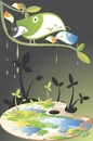 Cartoon: Passaredo (small) by Tonho tagged birds shit ecology brazil