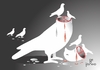 Cartoon: Peace (small) by Tonho tagged peace,dove,pigeon
