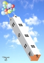 Cartoon: UPdate (small) by Tonho tagged upadate,up,date,dreams