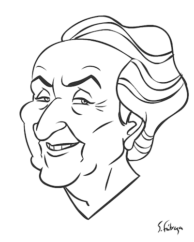 Cartoon: Chilean people serie 2 (medium) by sfabrega tagged chile,caricature,cartooning,celebrities