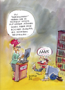 Cartoon: Buchhändler-Cartoon (small) by Boiselle tagged buchhandel steffen boiselle