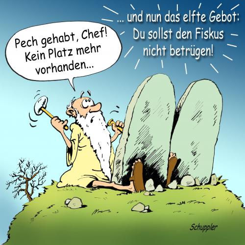 Cartoon: moses (medium) by schuppi tagged gebote,moses,steuer,finanz,finanzen,wirtschaft,geld,finanzamt,gebote,moses,testament,steuer,finanzen,finanzamt,wirtschaft,platzmangel,geld,betrug,fiskus,betrügen,gott,chef,platz,meißeln,steinplatte,gebot,gesetz,religion