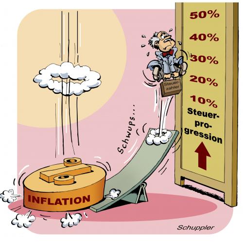 Cartoon: Steuerprogression (medium) by schuppi tagged steuern,steuer,geld,finanzen,steuerprogression,progression,finanzamt,steuerakt,schaukel,inflation,steuerzahler,prozente,fliegen,steuer,abgaben,abzug,abzüge,besteuerung,einkommensteuer,einkommensteuererklärung,finanzamt,lohnsteuer,mehrwertsteuer,pflichtabführung,pflichtabgabe,steuerabgabe,steuerauflage,steuerbehörde,steuerberater,steuererklärung,steuerfahnder,inflation,steuerprogression,steuerzahler,progression,steuerakt,prozent