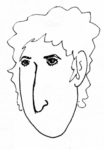 Cartoon: robert carpenter (medium) by earldonsax tagged bob,dylan,robert,zimmerman