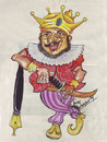 Cartoon: king 1 (small) by indika dissanayake tagged king