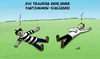 Cartoon: Pantomimenschlägerei (small) by Belzebub tagged pantomime,pantomimen,schlägerei,mime,mimes,beatdown