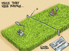 Cartoon: The longest ever tennis match! (small) by Satish Acharya tagged wimbledon longest tennis match