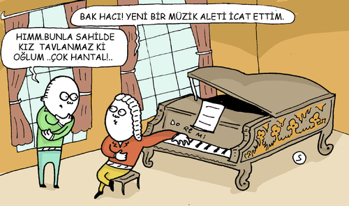 Cartoon: Piano (medium) by Musluk tagged piano