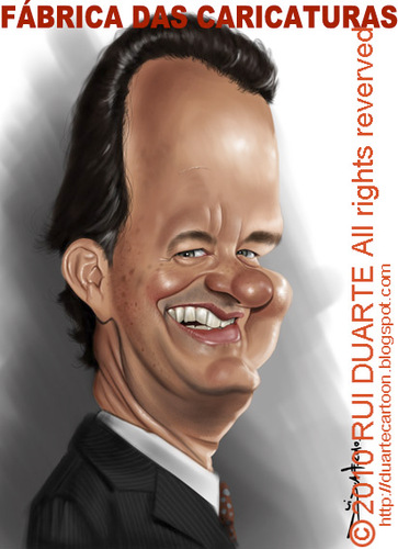 Cartoon: Tom Hanks (medium) by Fabrica das caricaturas tagged fabrica,das,caricaturas