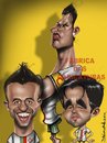 Cartoon: Portugal players (small) by Fabrica das caricaturas tagged fabrica das caricaturas