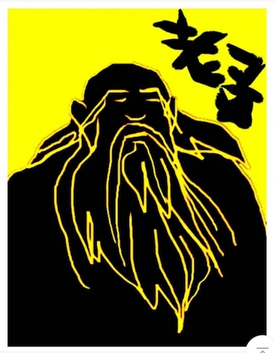 Cartoon: LaoZi (medium) by sam seen tagged lao,zi,international,comic,exhibition