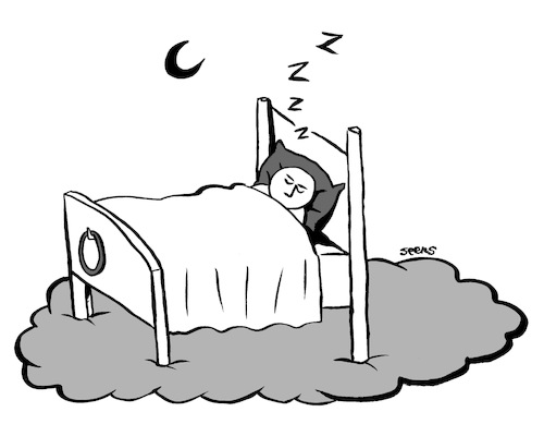 Cartoon: Sleep (medium) by sam seen tagged sleep