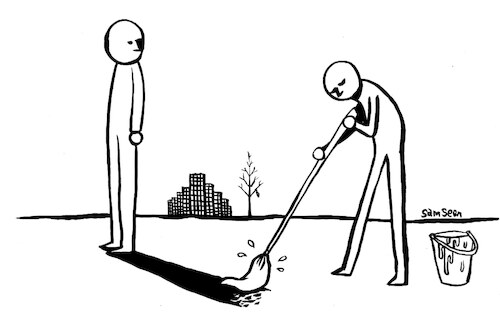 Cartoon: Untitled (medium) by sam seen tagged untitled