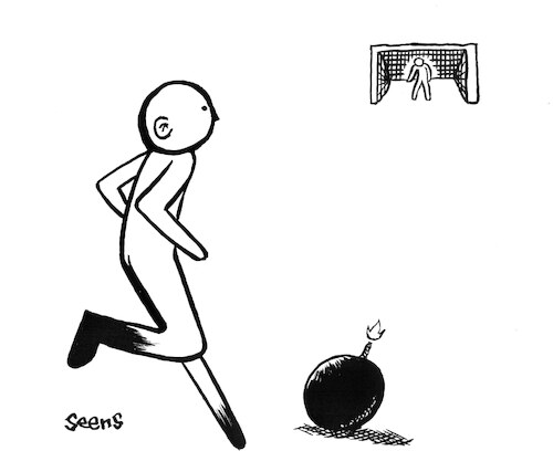 Cartoon: Untitled (medium) by sam seen tagged untitled