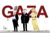 Cartoon: ..The Official Western Media! (small) by Khalid Alhashimi tagged gaza,palestine,terrorism,cartoons,israel