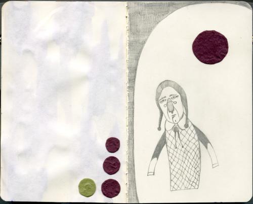 Cartoon: - (medium) by fake_glue tagged moleskine,pencil,collage