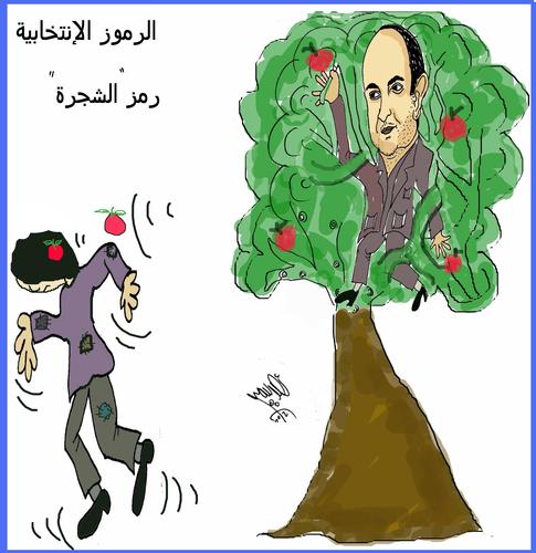 Cartoon: KHALED ALY (medium) by AHMEDSAMIRFARID tagged khald,aly,president,egypt,revolution