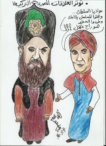 Cartoon: SULTAN SULAIMAN (medium) by AHMEDSAMIRFARID tagged egypt,turkey,political,revolution,ardoghan,ardogan,ahmed,samir,farid