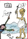 Cartoon: EGYPT (small) by AHMEDSAMIRFARID tagged ahmed,samir,farid,cartoon,caricature,egypt,happy,easter,revolution,fish,cat,eat