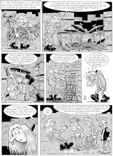 Cartoon: Playback (medium) by Oliver Gerke tagged pa,oldschool