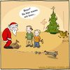 Cartoon: brav (small) by Hannes tagged weihnachten xmas weihnachtsmann kinder christbaum weihnachtsbaum