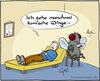 Cartoon: Halluzinationen (small) by Hannes tagged halluzination,psychiater,doktor,couch