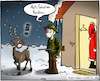 Cartoon: Weihnachtsjäger (small) by Hannes tagged xmas weihnachten christmas santa santaclaus weihnachtsmann rudolph rednosedreindeer jagd hunt hunter hunting jäger winter kostüm costume