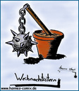 Cartoon: Weihnachtsstern (small) by Hannes tagged weihnachten,xmas,weihnachtsstern,christmas,star