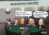 Cartoon: Chips (small) by LAHS tagged poker,chips,weight,watchers,abnehmen,aufessen