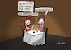 Cartoon: Magnet (small) by LAHS tagged first,date,essen,restaurant,kompliment,magnet,anziehend,abstoßend,missverständnis