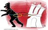 Cartoon: Lasset die Spiele beginnen... (small) by Jette tagged olympische,spiele,2024,hamburg,berlin