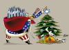 Cartoon: Christmas in Palestine (small) by KARRY tagged israel gaza palestina
