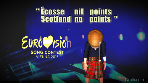 Cartoon: No points for Scotland (medium) by TwoEyeHead tagged kingdome,united,election,votes,independence,scotland,eurovision