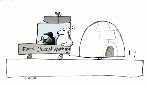 Cartoon: global warming (medium) by o-sekoer tagged warming