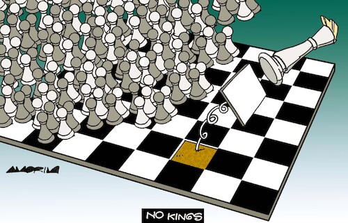 Cartoon: Chess (medium) by Amorim tagged trump,chess,nokings,trump,chess,nokings