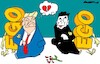 Cartoon: Broken hearts (small) by Amorim tagged trump,musk,usgovernment