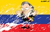 Cartoon: Colombian president  son (small) by Amorim tagged colombia,gustavo,petro,investigations