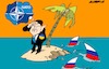Cartoon: Desert island (small) by Amorim tagged russia ukraine nato zelensky