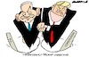 Cartoon: Meeting (small) by Amorim tagged trump,us,constitution,netanyahu,icc